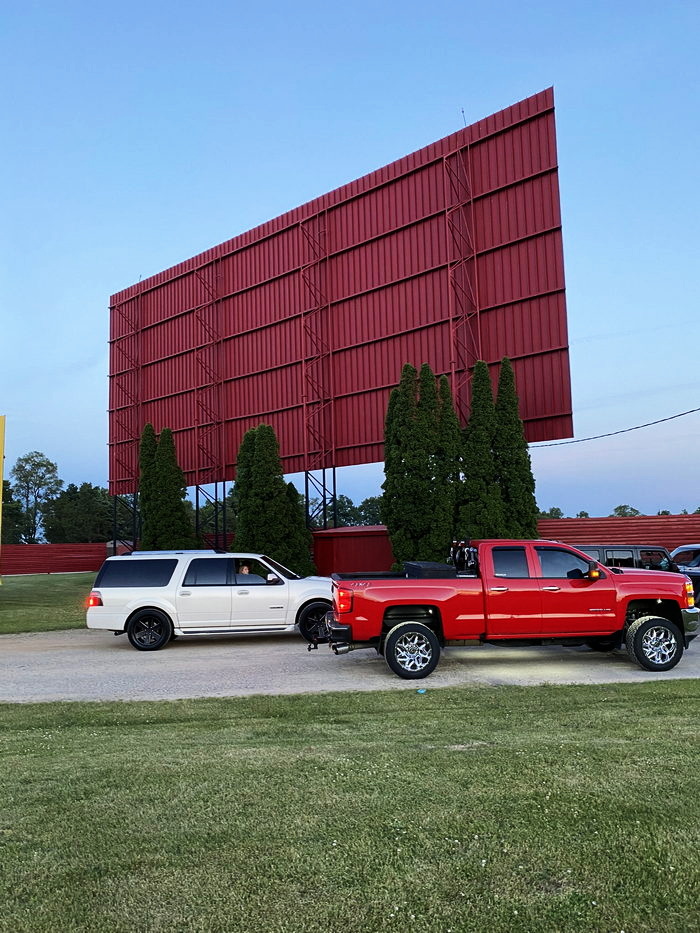 Capri Drive-In Theatre - June 18 2022 Photo (newer photo)